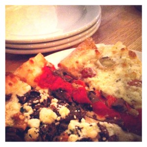 Mushroom Garlic Pie, Classic Pie, and Red Grape Pie